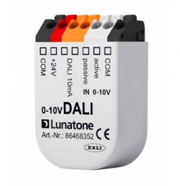 Lunatone Light Management 0-10V - DALI Converter 10mA Off - 10-100%