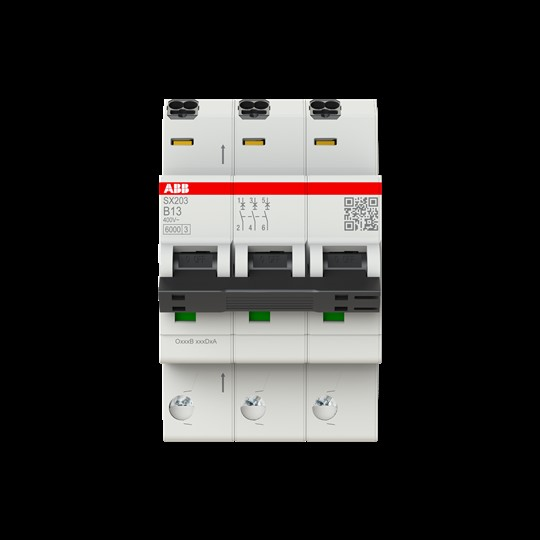 ABB Stotz S&J Sicherungsautomat Flexline 6kA, 13A,3P SX203-B13