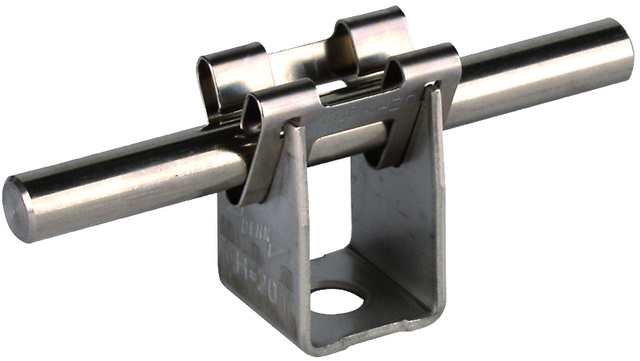 DEHN Leitungshalter NIRO f. Rd 8mm H 20mm LH DG 8 H20 B7.8 V2A - 207009 DEHN Leitungshalter NIRO f. Rd 8mm H 20mm LH DG 8 H20 B7.8 V2A - 207009