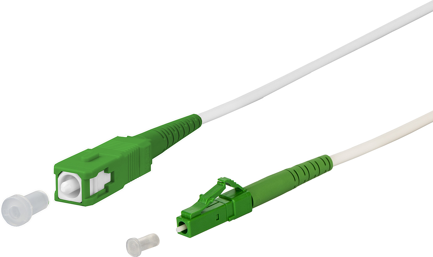 Metz Connect OpDAT LWL-Patchkabel ws SCAPC/LCAPC 1m 151P7EAJA10E