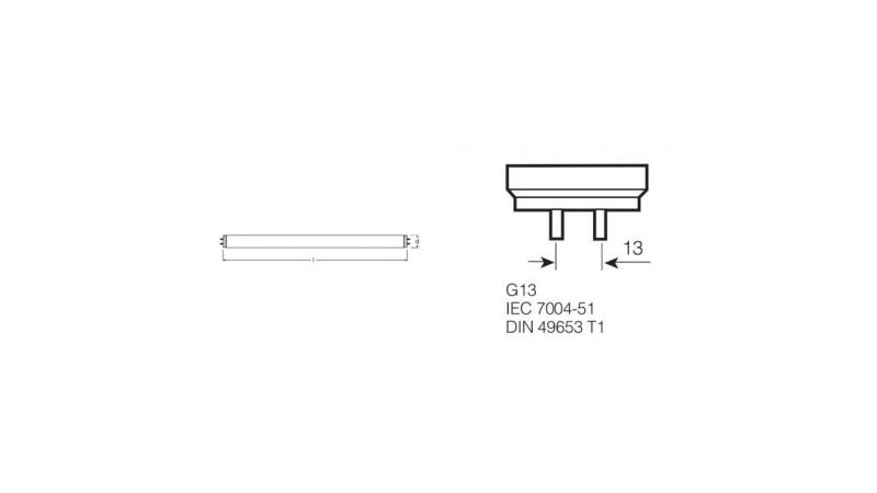 Osram T8-Fluorescent Lamp L 36W/865 - 4050300517858