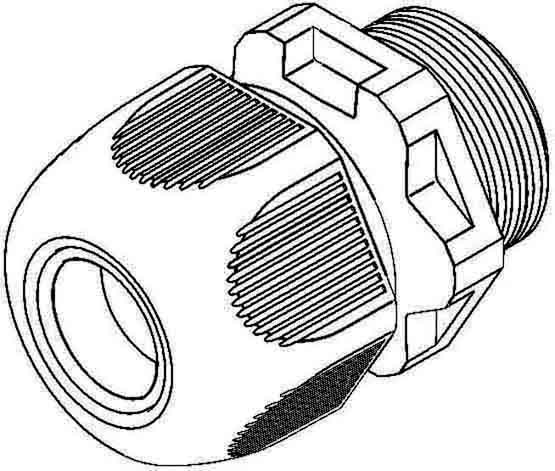 HKL Kabelverschraubung gr,D=10-16mm 350M25