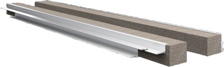 Rittal Profil zur Kabeleinführung VX 8618.813 (VE4)