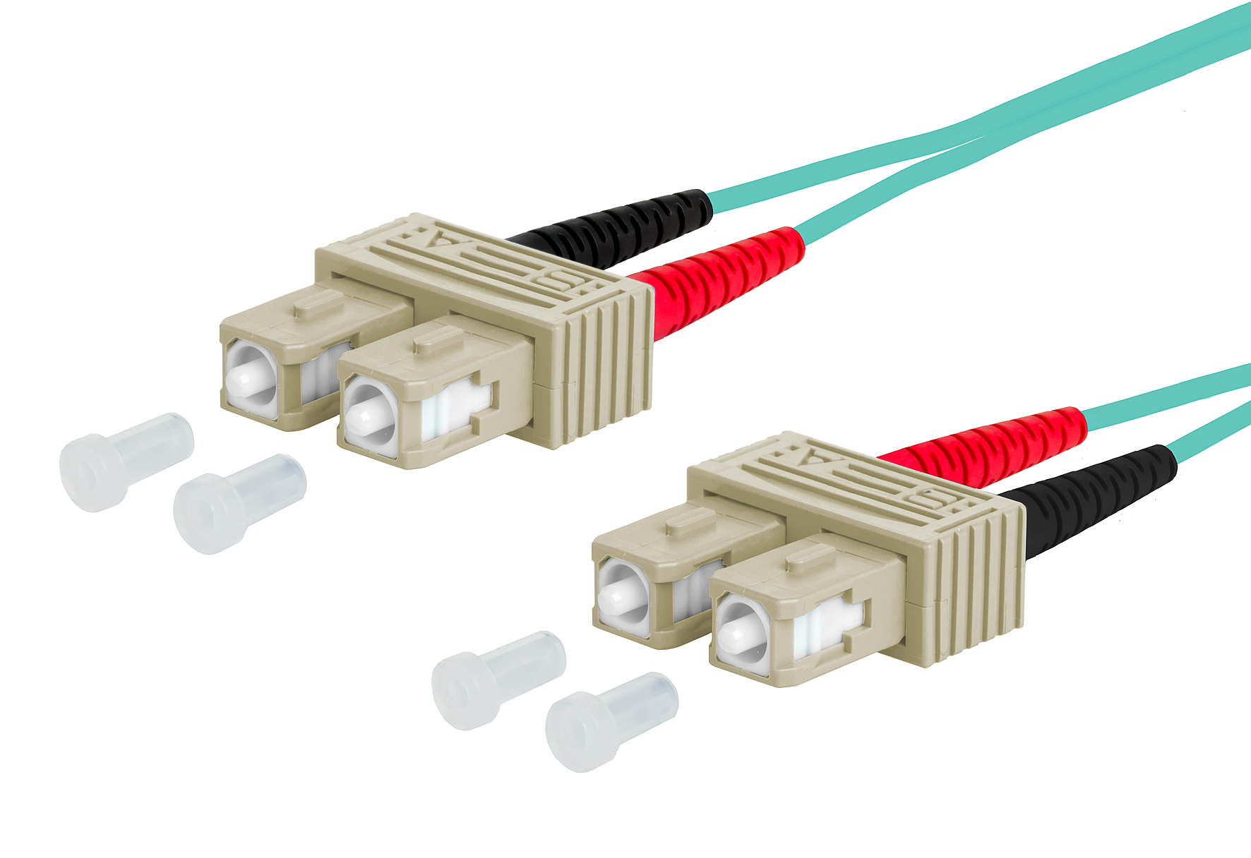 Metz Connect Duplexkabel SC/SC 50,0 OM3 2m 151J1EOEO20E