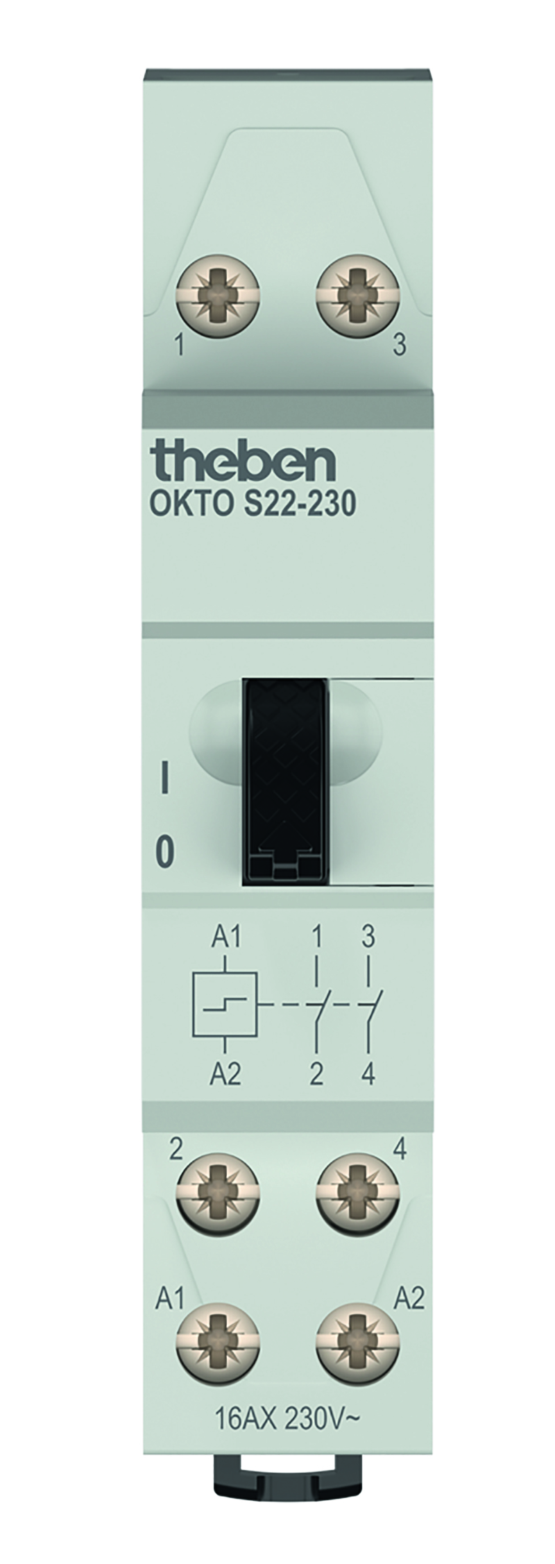 Theben Stromstoßschalter 2 KanalKontakten S OKTO S22-230 - 3120122