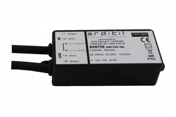 Casambi TED-Dimmer für Netzspannung mit IP-Schutz - 808798