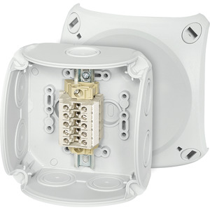 Hensel Reihenklemmenkasten 1,5-4qmm, 5 Klemmen RK 0405 T