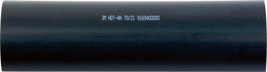 3M Deutschland Warmschrumpfschlauch dickw 70/21 mm, sw, m.Kle. HDT-AN-70/21