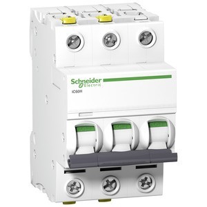 Schneider Electric LS-Schalter 3P 10A D IC60H A9F08310 - A9F08310