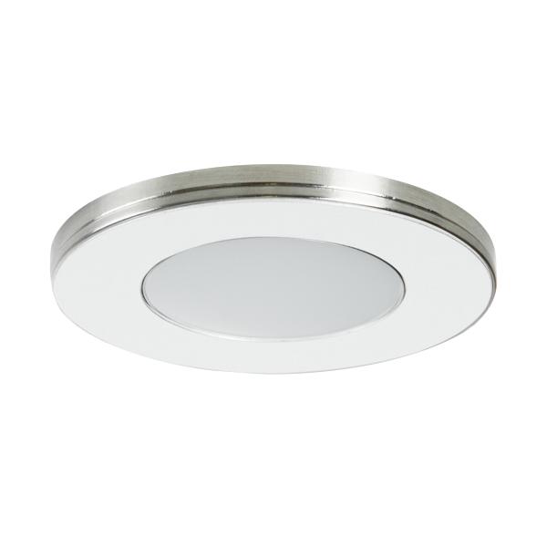 Brumberg recessed/surface-mounted LED downlight, cover white, round - 12164073