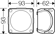 Hensel Kabelabzweigkasten KX 0202 C - 62000335