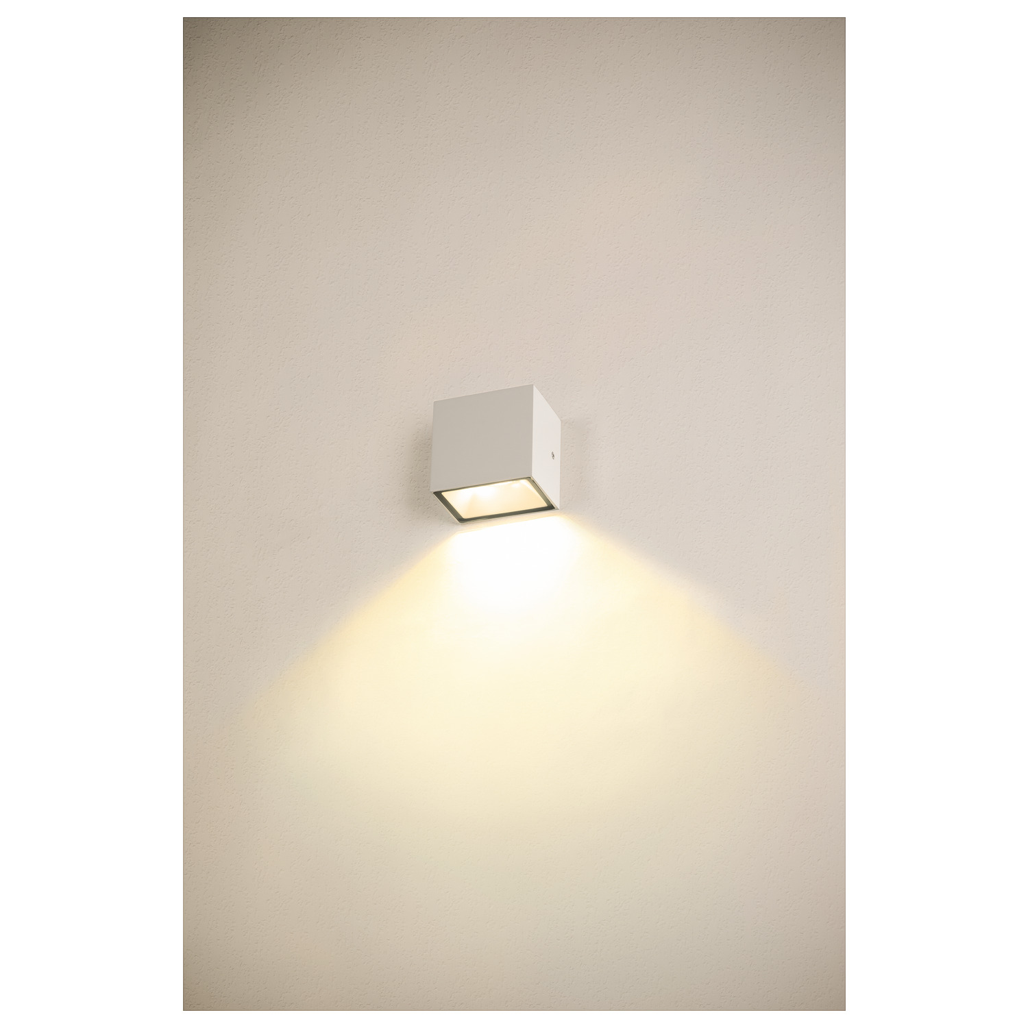 SLV SITRA S, LED Outdoor Wandaufbauleuchte, weiss, CCT switch 3000/4000K - 1005149