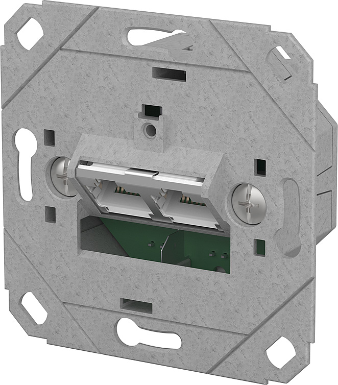 Metz Connect RJ45 Anschlussdose IDC metallisch 130D381200-I