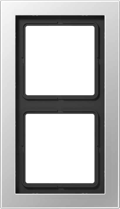 Jung Rahmen 2-fach alu waage/senkrecht ALD 2982 günstig online kaufen