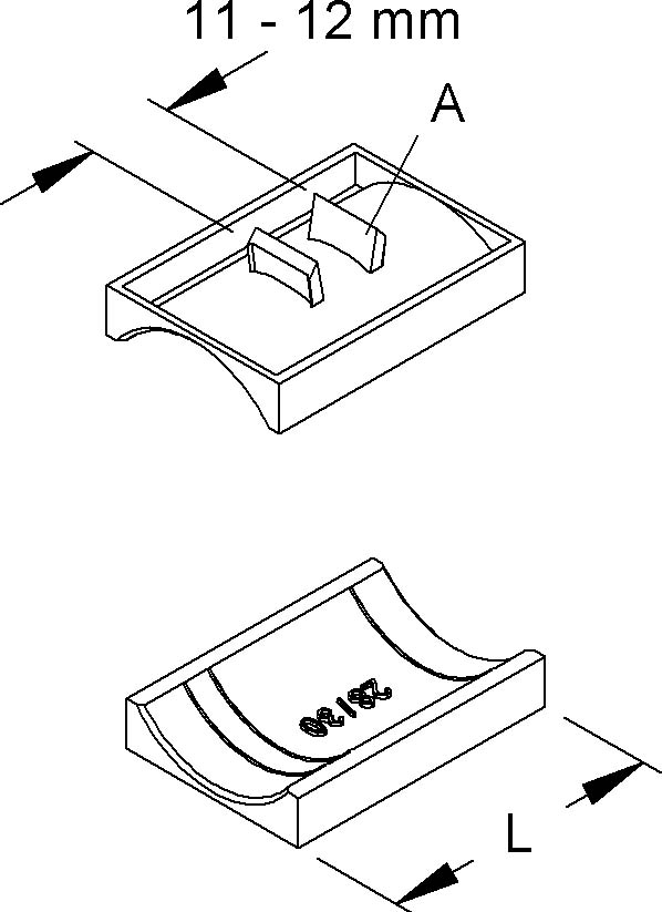 Niedax Gegenwanne GWA 22