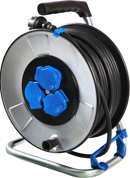 Bachmann Stahlblechkabeltrommel 40m H07RN-F 3G1,5qmm 398.180