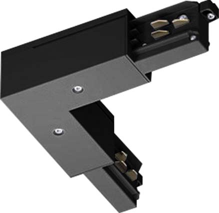 LTS Licht&Leuchten L-Verbinder sw PE Innen Aufbau ST-A L/PE-IN/9011 - 660277