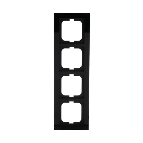 Busch-Jaeger Rahmen 4-fach schwarz 1724-281 - 2CKA001754A4412