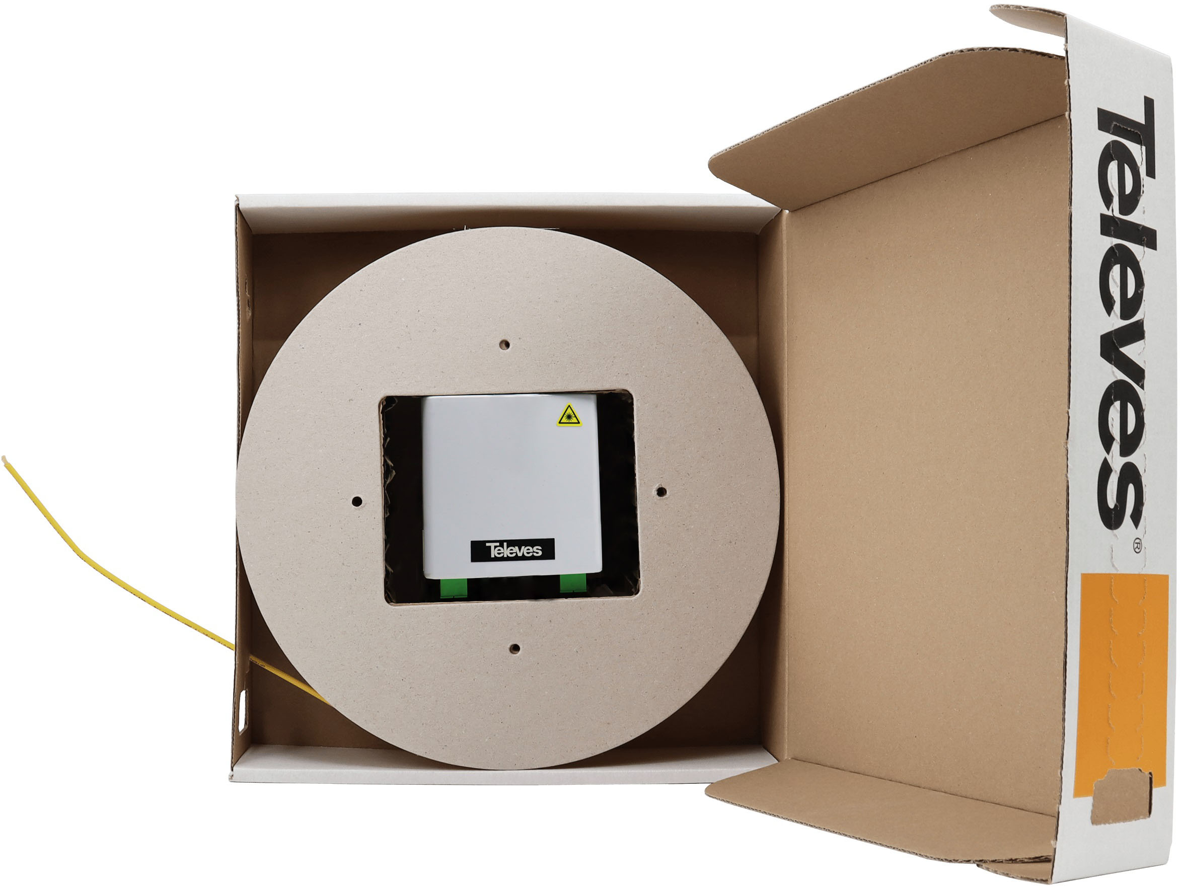 Televes Optische Box 2 Ausgänge 55m Kabel OB4LC-4-55