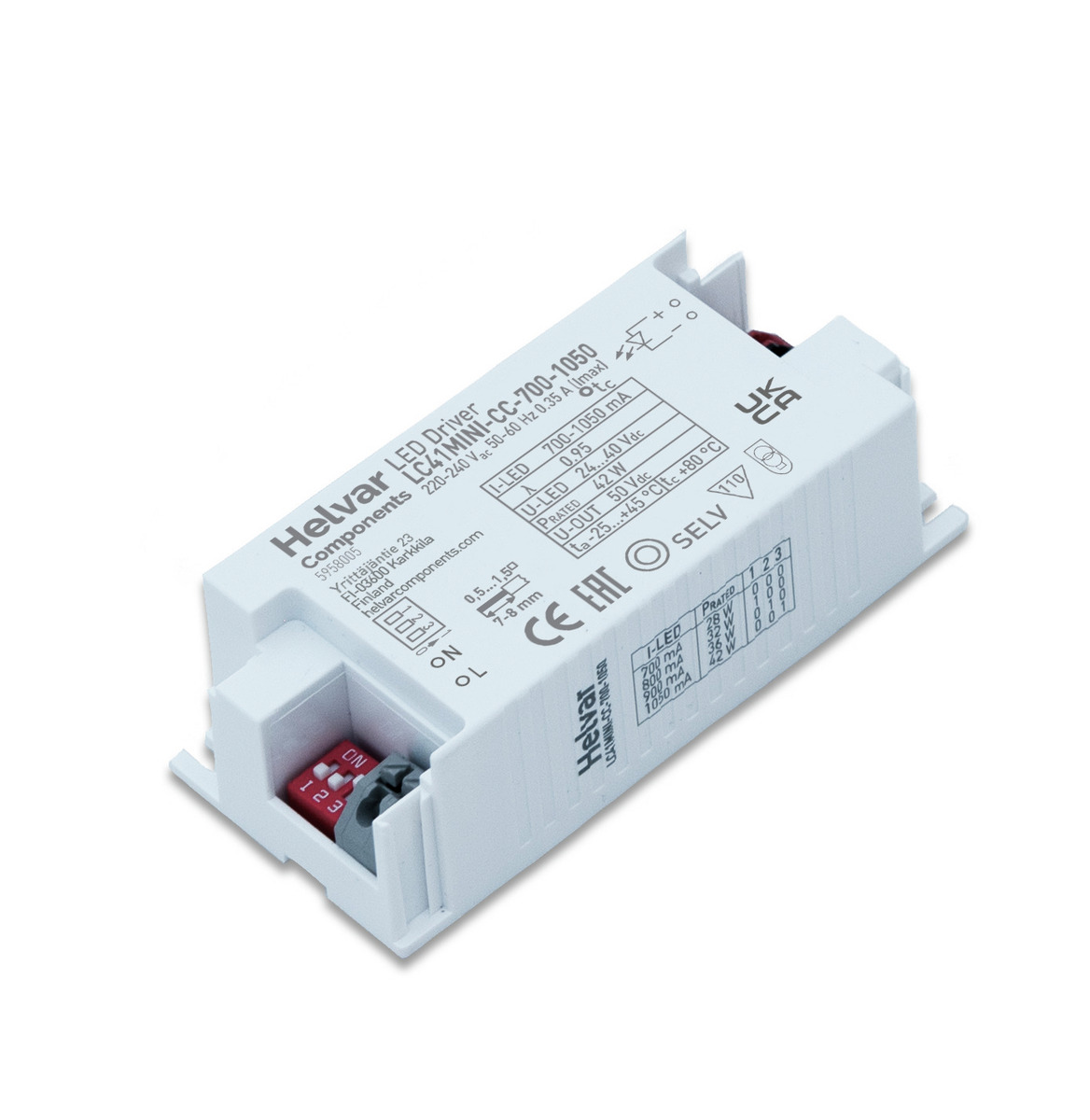 Helvar LED-Treiber LC41MINI-CC-700-1050 - 5958005