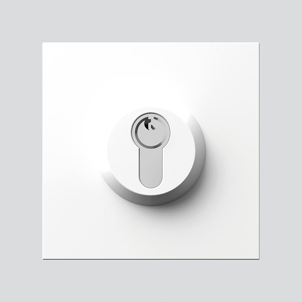 Siedle&Söhne Schloss-Modul weiss SM 611-01 W