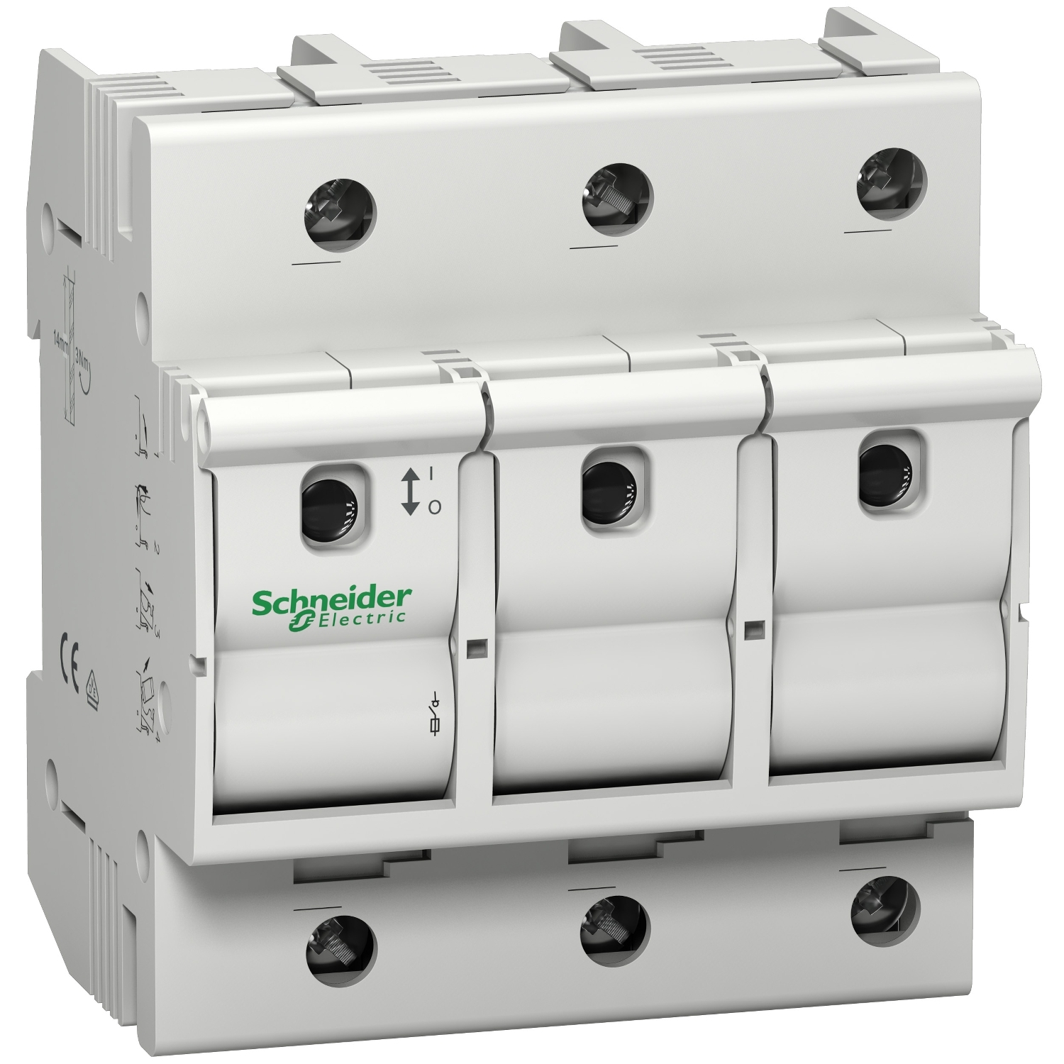 Schneider Electric Lasttrennschalter D02, 3-polig, 63A MGN02363