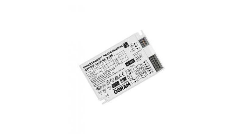 Osram ECG-FL OSRAM QTP-T/E 1x26-42/2x26/220-240 - 4008321537089 Osram ECG-FL OSRAM QTP-T/E 1x26-42/2x26/220-240 - 4008321537089