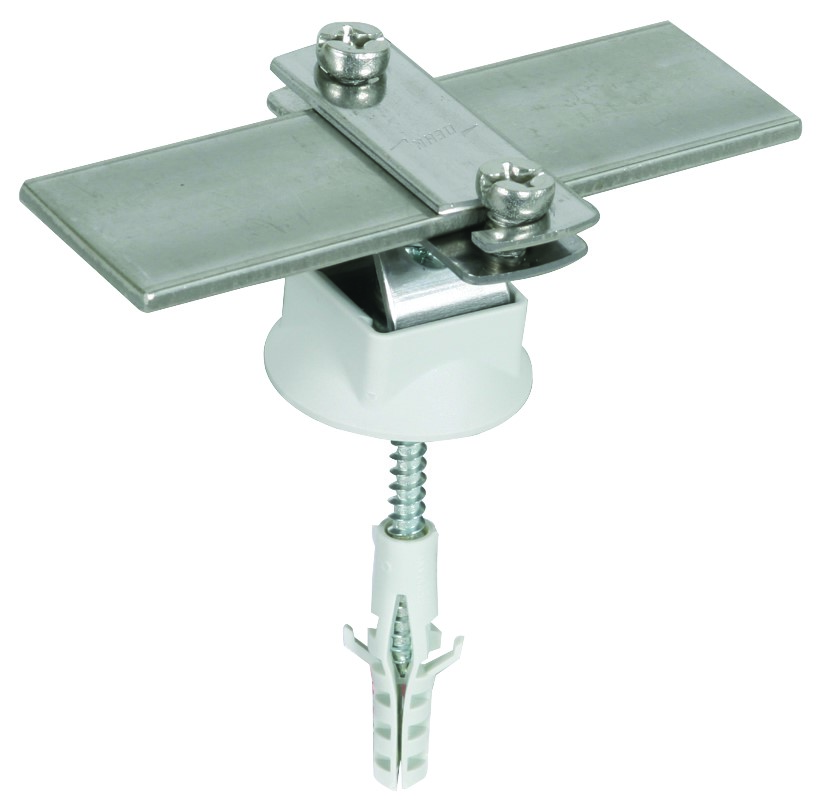 DEHN Leitungshalter NIRO, FL30/Rd6 mm FBHZS30KSKD8X40V2A