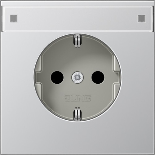 Jung SCHUKO-Steckdose aluminium AL 1520 NA - AL1520NA günstig online kaufen