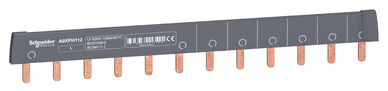 Schneider Electric Phasenschiene STEG 1P 12Mod. 100A A9XPH112