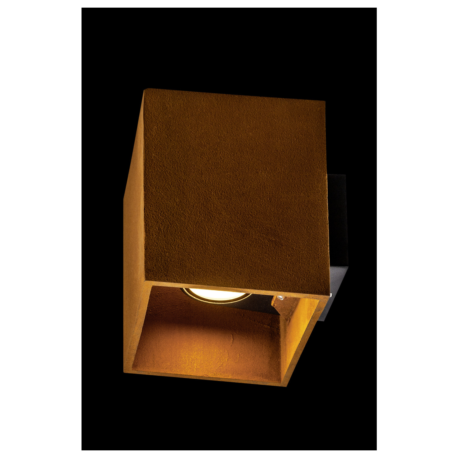 SLV RUSTY© UP/DOWN, Outdoor LED Wandaufbauleuchte eckig rost CCT switch 3000/4000K - 1004650