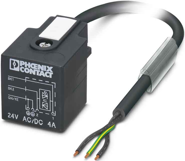 Phoenix Contact Sensor-/Aktor-Kabel 3m 3p hgf swgr SAC-3P-3,0-PUR/A-1LZ