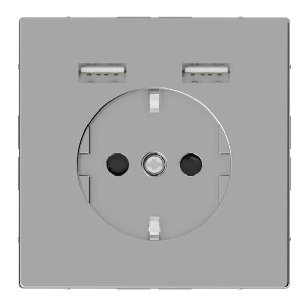 Merten SCHUKO-Steckdose m.USB Ladegerät eds MEG2366-6036 günstig online kaufen