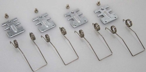 Sun Cracks Halteclips f. quad. Panels Set 4Stk. 300515 (VE4) - 300515