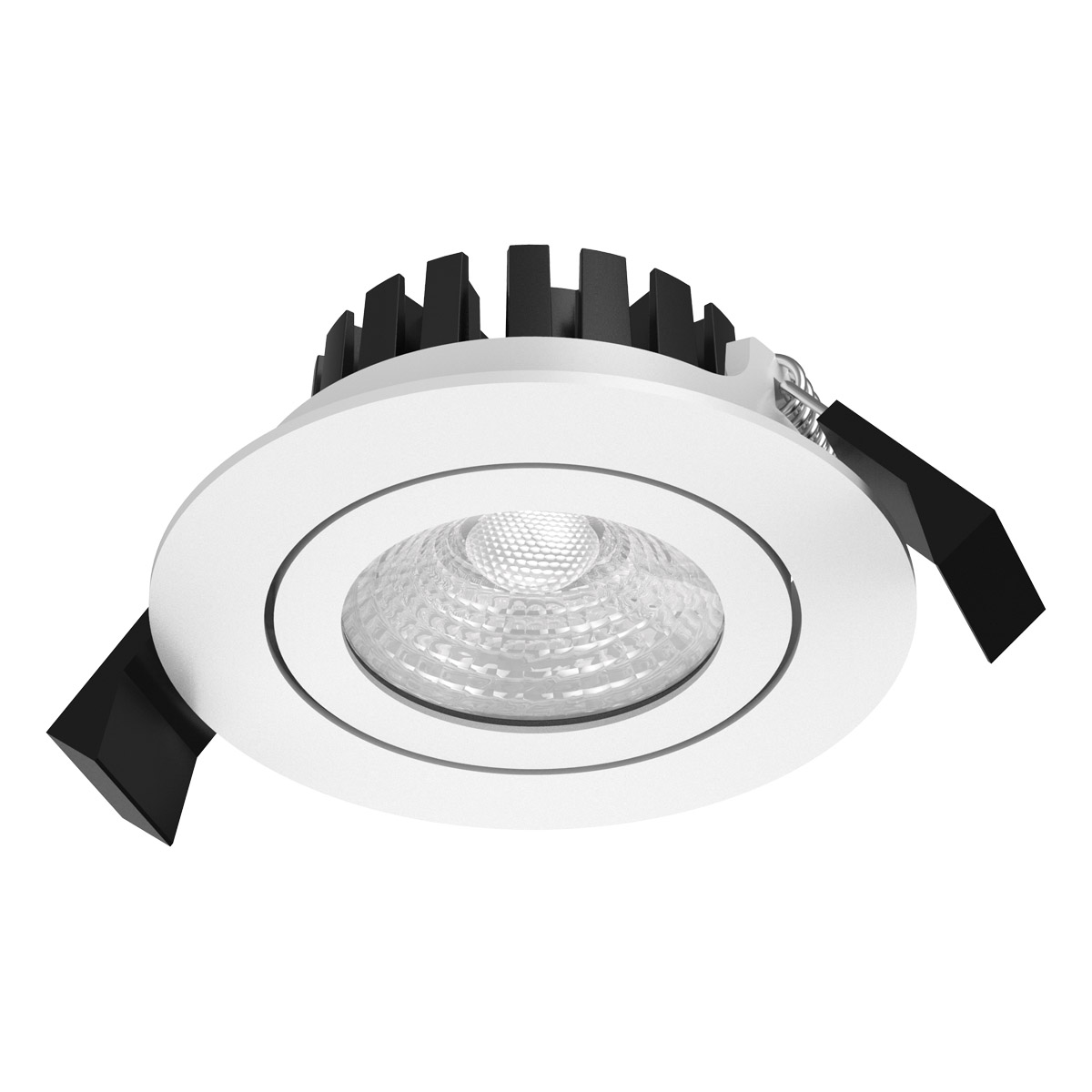 EVN Lichttechnik LED-Deckeneinbauleuchte 3000K IP65 ws P65080102 günstig online kaufen