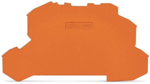 WAGO GmbH & Co. KG Abschluss-u.Zwischenplatte 1mm dick,orange 2002-2692 - 2002-2692