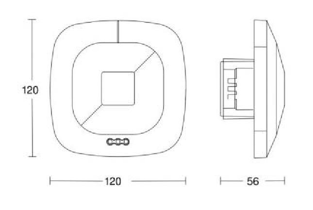 Steinel Professional motion detector HF 360 DIM White