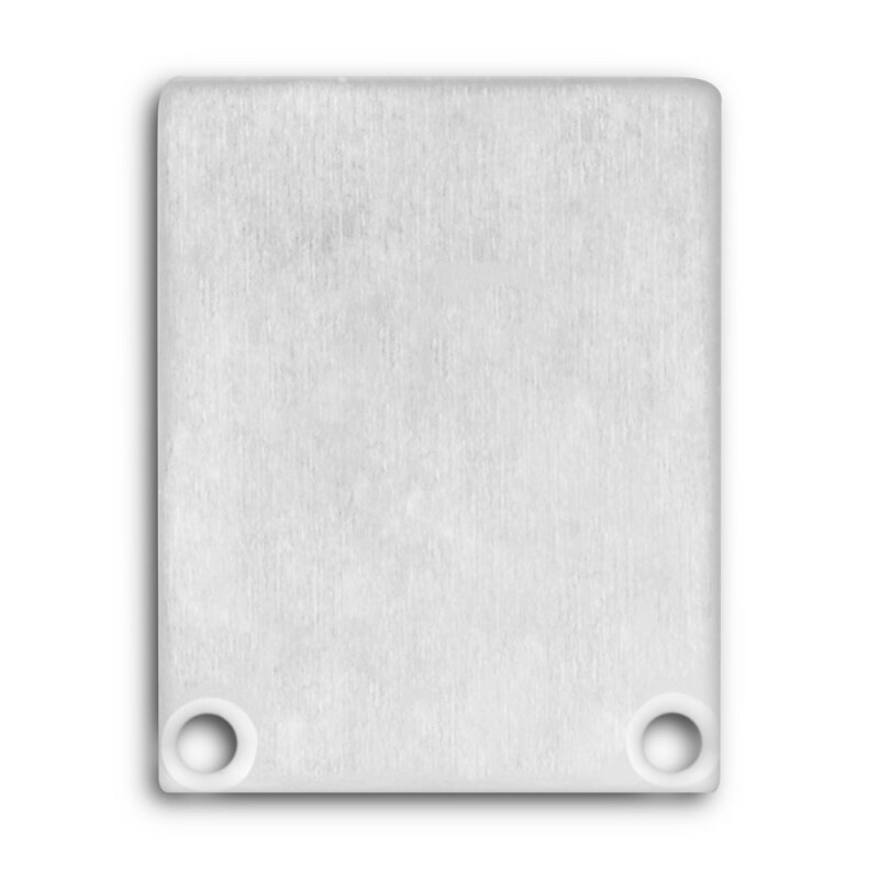 DOTLUX Aluminum end cap for profile/cover DXA4/L + DXE5/L 2 pieces incl. screws - 4078