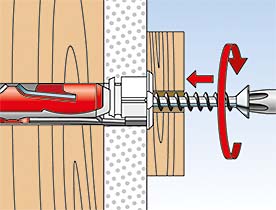 Fischer Deutschl. Kippdübel DUOTEC 10 537258