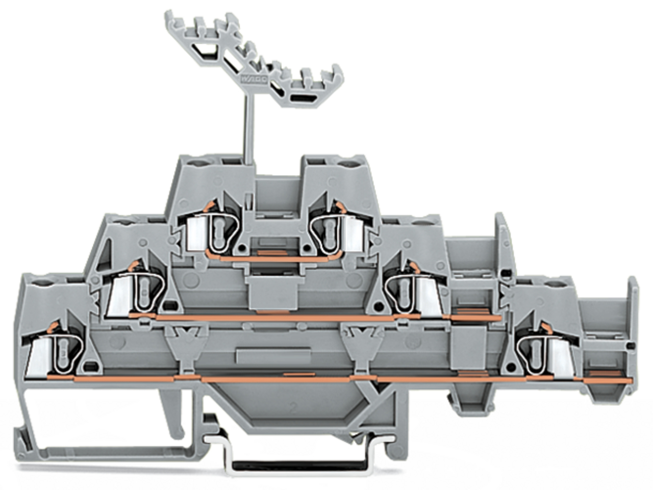 WAGO GmbH & Co. KG Dreistockklemme grau 280-550
