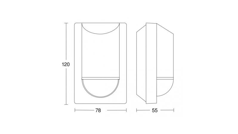 Steinel Professional motion detector IS 2180 ECO white surface-mounted