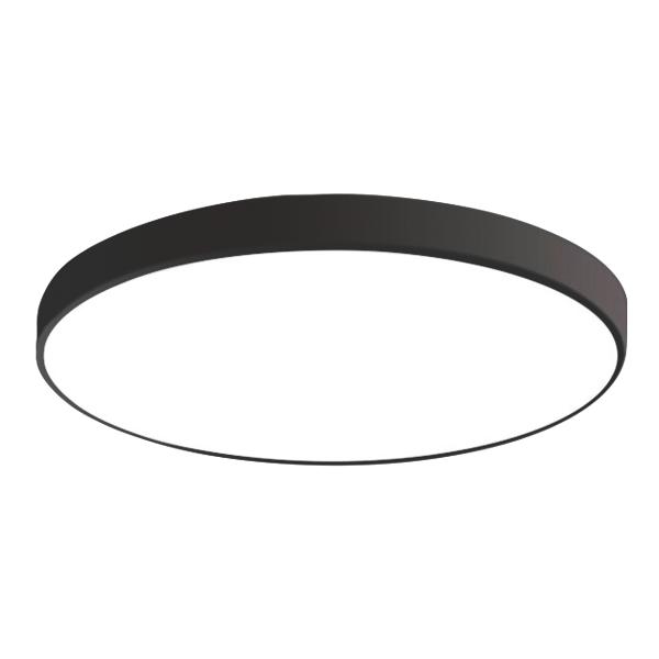 Brumberg LED surface-mounted ring light, DALI dimmable, textured black - 13692184
