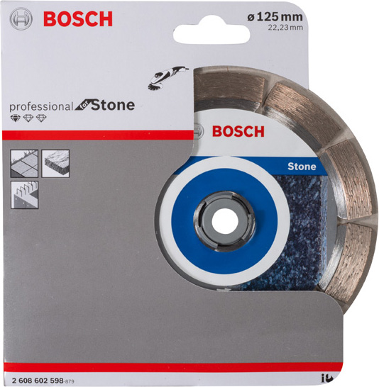 Bosch Power Tools Diamanttrennscheibe Standard for Stone 2608602598