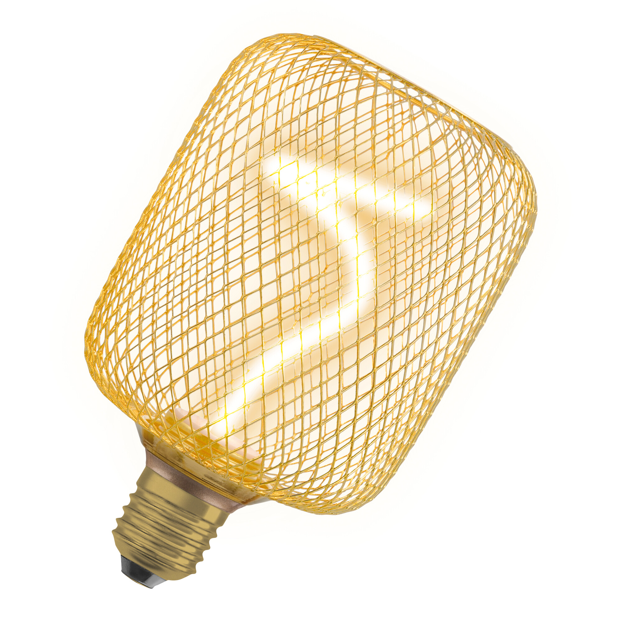 LEDVANCE DECOR SPIRAL FILAMENT LAMP IN METAL HOUSING 3.5W 818 E27 - 4058075 günstig online kaufen
