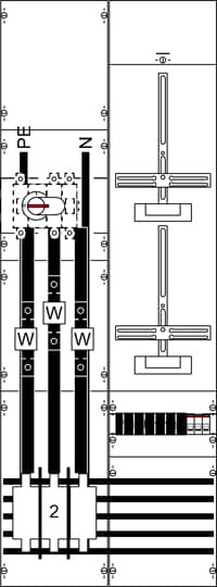 Striebel&John Mess-u.Wandlerfeld komplett H5/B2 KA4202
