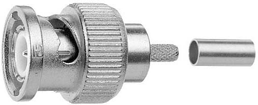 Telegärtner BNC-Kabelstecker f.Video CR 0,6/3,7 RG59B/U 100027501