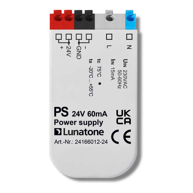 Lunatone power supply PS24V 60mA black box – 24166012-24