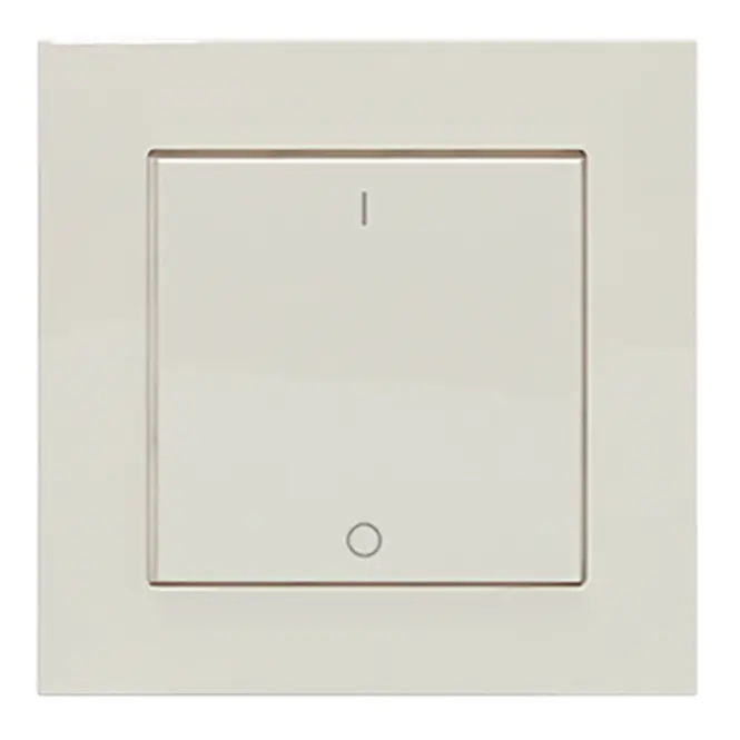 Lingg&Janke Tastsensor-Wippe 1-fach Symbol 1-0 Ã¤hnl.rws FL-1-EA-RW