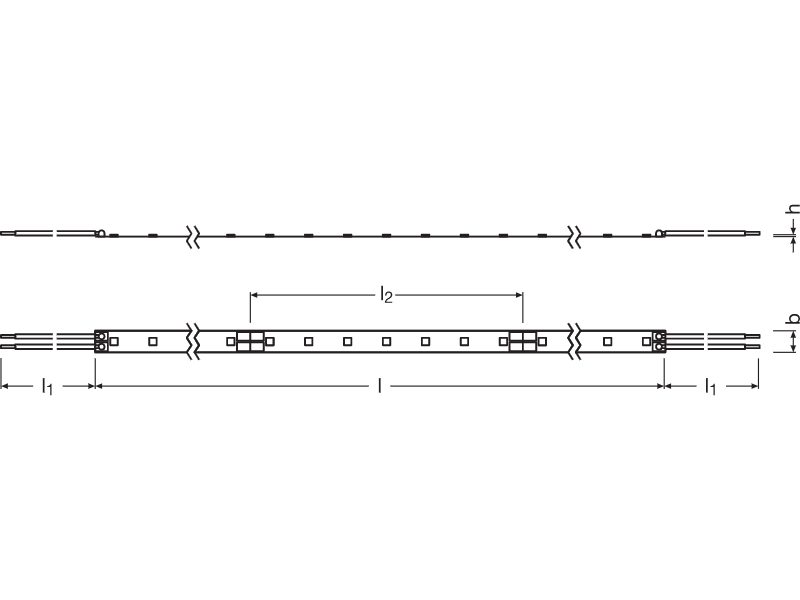 Ledvance LED-Strip PERFORMANCE-1000 -1000/830/5 - 4058075235984