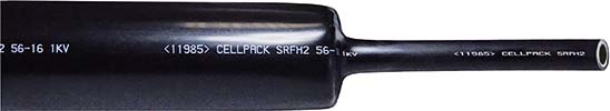 Cellpack Schrumpfschlauch flammwiedrig m.Kleb SRFH2 12-4/1000 sw - 144493